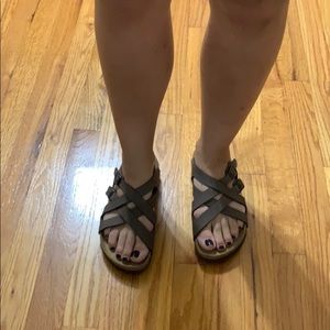 Birkenstocks size 37 (7) tan/brown?